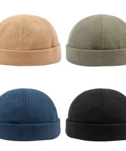 Kombat UK Tactical Bob Beanie Hat – Mens Acrylic Knit Cap, Fisherman Style, One Size, Army Green
